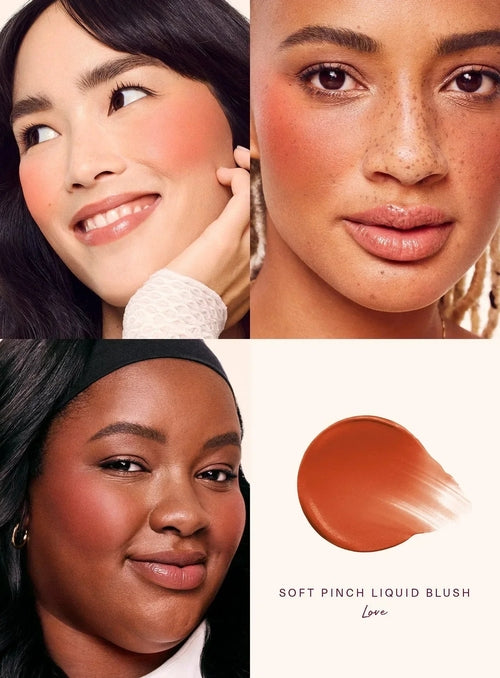 "Rubor Líquido Rare Beauty - Aura Soft Pinch".