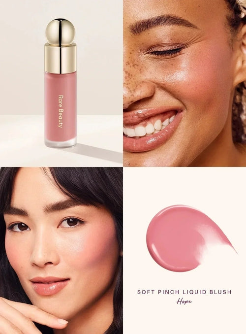 "Rubor Líquido Rare Beauty - Aura Soft Pinch".