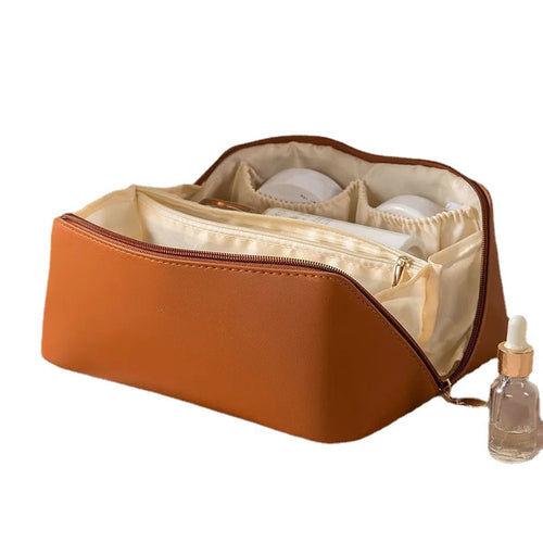 Cosmetiquera de Gran Capacidad Pro - Apertura 180° Elegante